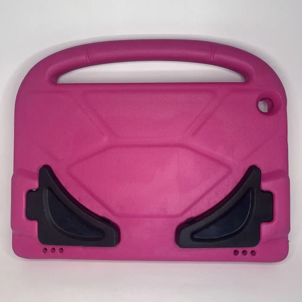 Kids Tablet Case 10 Inch EVA Foam Shockproof Pink with Handle Kickstand